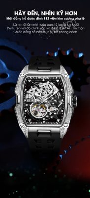 Đồng hồ HANBORO 932 dây silicone chính hãng – Vuwatch 
