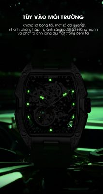 Đồng hồ HANBORO 932 dây silicone chính hãng – Vuwatch 